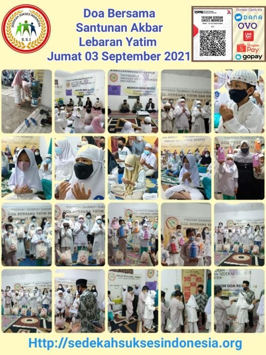 Santunan Akbar Lebaran Yatim 10 Muharram 1443 H