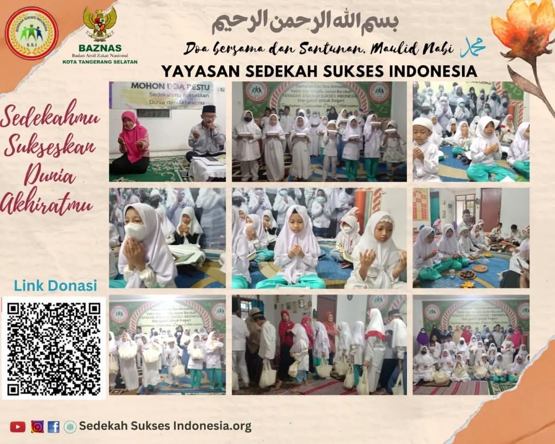 Santunan Maulid Nabi SAW | Oktober 2022