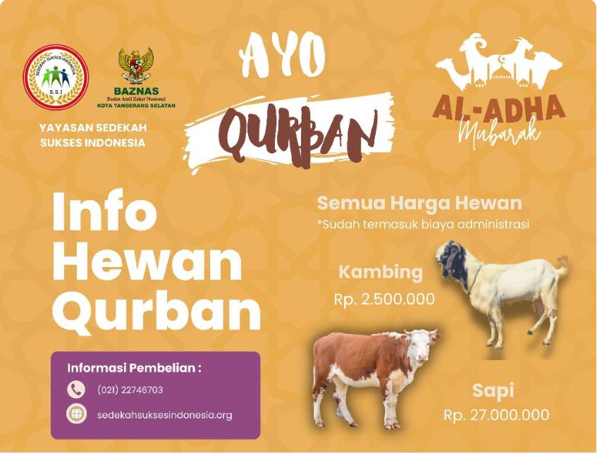 Selamat Hari Raya Idul Adha 1442 H | SSI Ber-Qurban