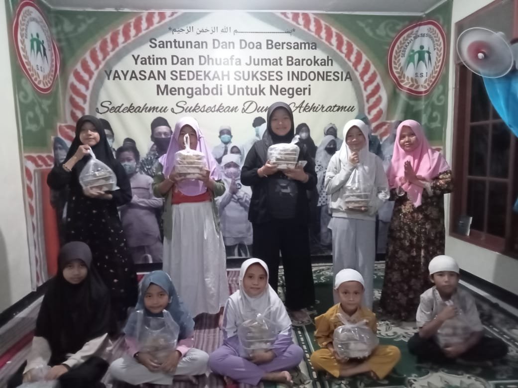 Santunan ceria dan doa bersama serta membagikan paket menu berbuka untuk adik adik yatim dan dhuafa | SSI 21 Maret 2025
